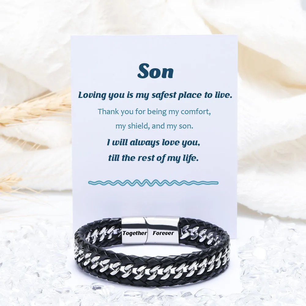 Hope Bracelets for Son – My Comfort and Shield sold by SARAH'S WHISPER product image thumbnail 2
