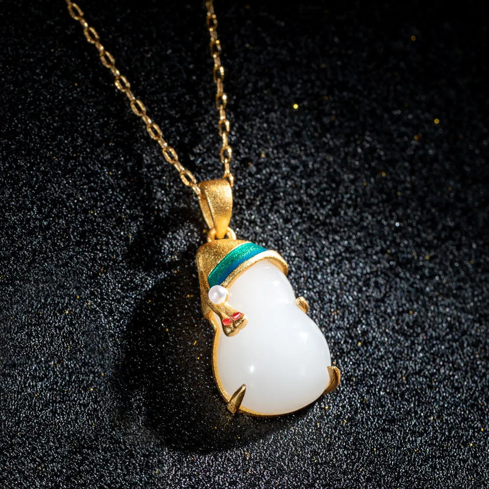 Jade Stone Necklace – Blessed with Abundance sold by SARAH'S WHISPER product image thumbnail 5