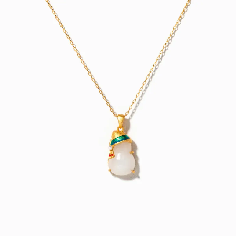 Jade Stone Necklace – Blessed with Abundance made by SARAH'S WHISPER