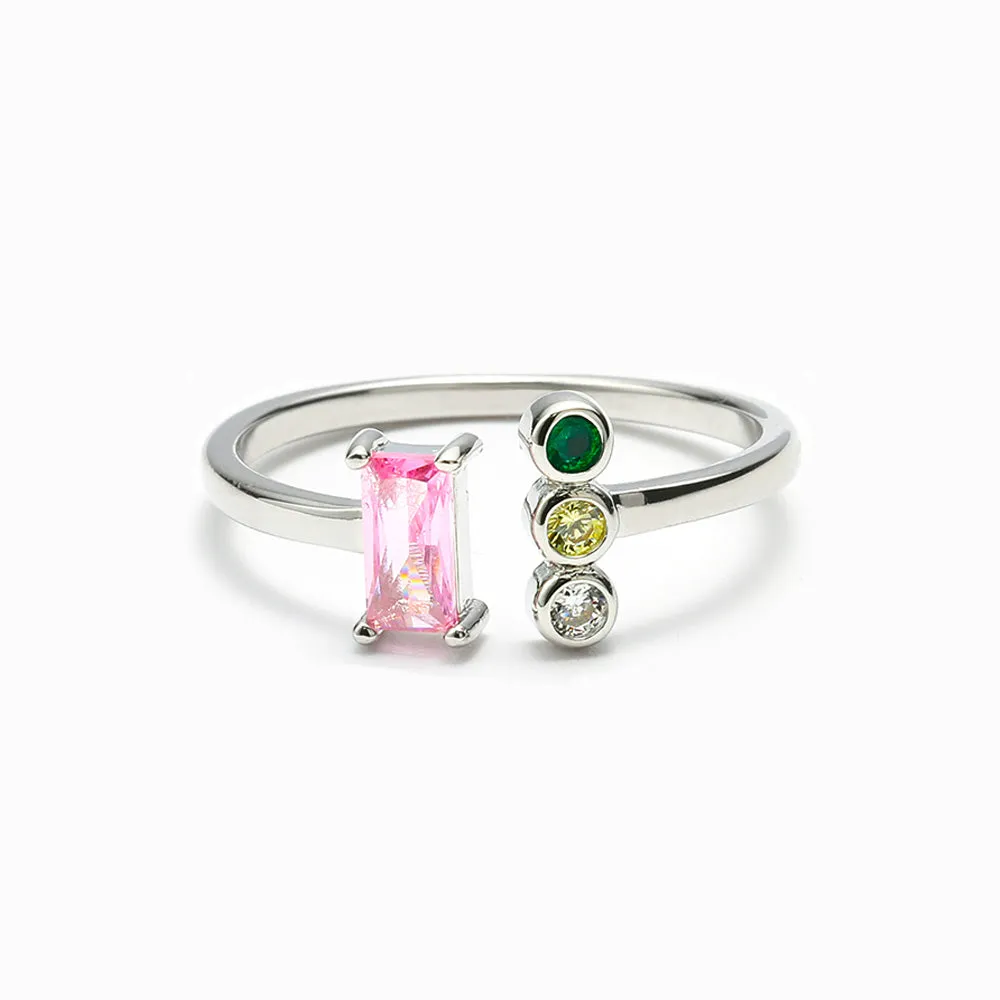 Mother’s Birthstone Ring – You and Me sold by SARAH'S WHISPER