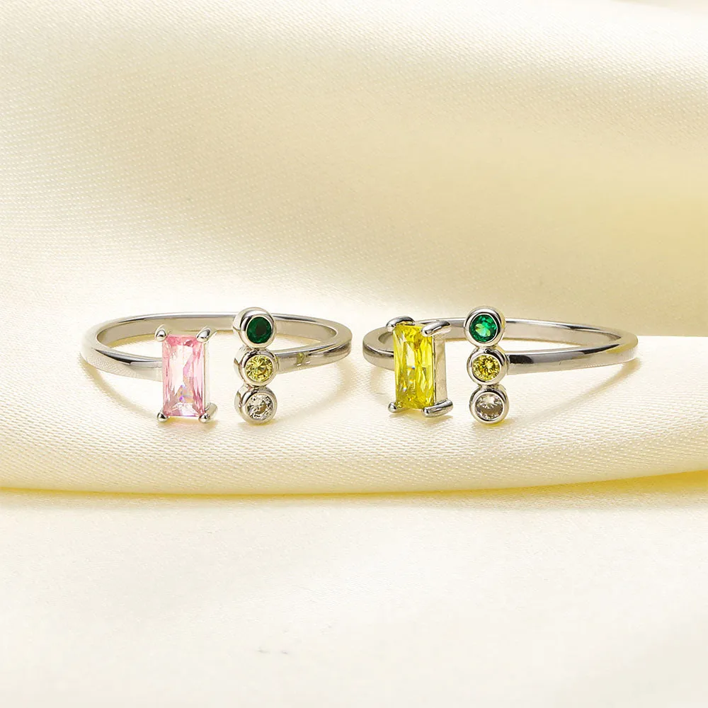 Mother’s Birthstone Ring – You and Me sold by SARAH'S WHISPER product image thumbnail 5