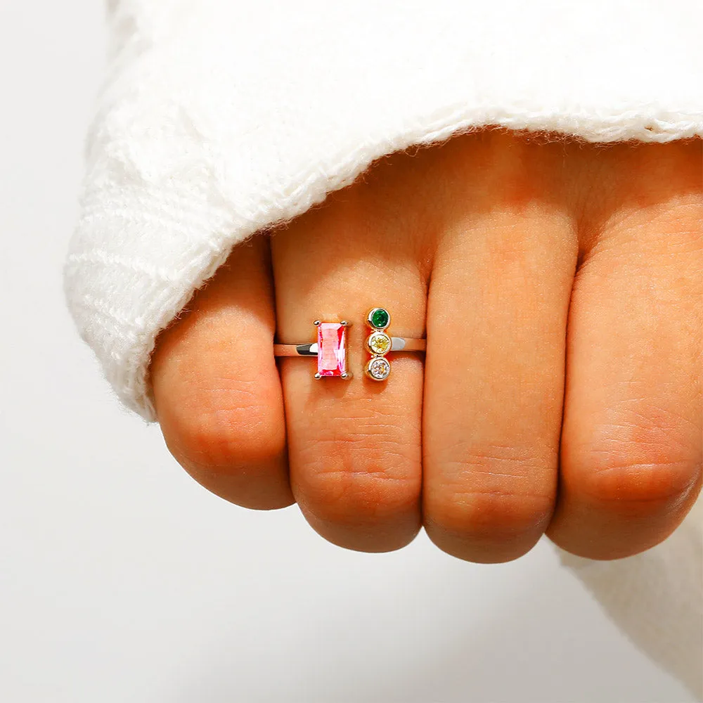 Mother’s Birthstone Ring – You and Me sold by SARAH'S WHISPER product image thumbnail 3