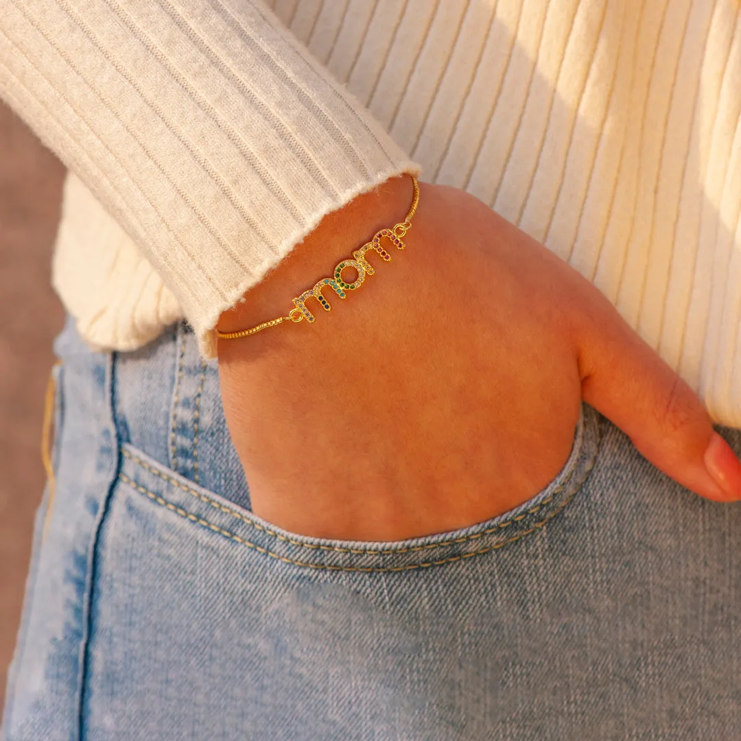 Bracelet for Mother - Love Like a Rainbow sold by SARAH'S WHISPER product image thumbnail 3