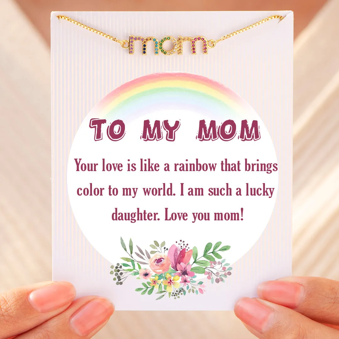 Bracelet for Mother - Love Like a Rainbow sold by SARAH'S WHISPER product image thumbnail 2