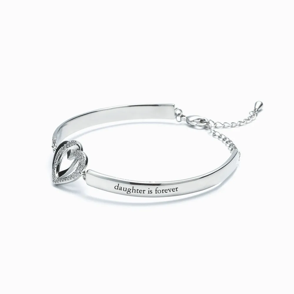 Gift for Daughter - Forever Linked Together Bracelet sold by SARAH'S WHISPER product image thumbnail 3