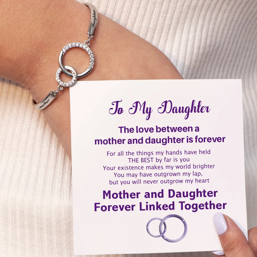 Mom and Daughter Matching Bracelets - Never Outgrow Heart sold by SARAH'S WHISPER product image thumbnail 4