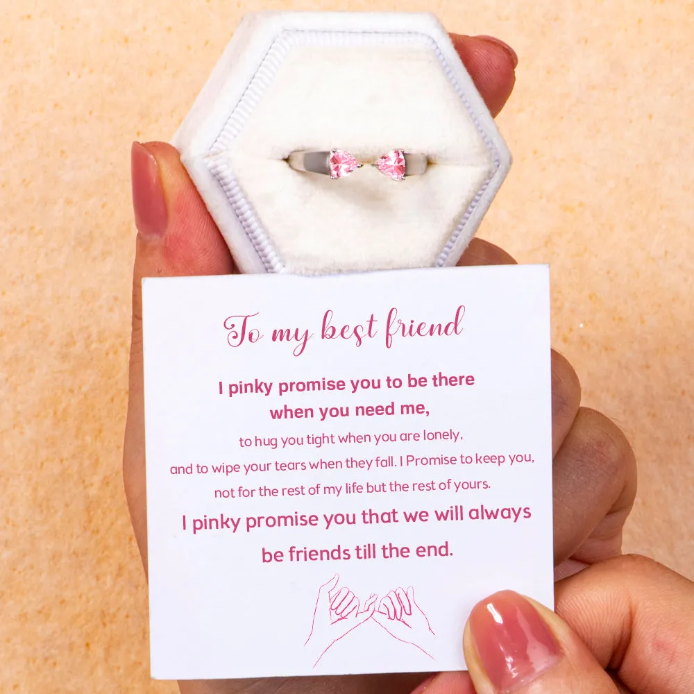 Best Ring for Friend - Pinky Promise Ring sold by SARAH'S WHISPER product image thumbnail 2