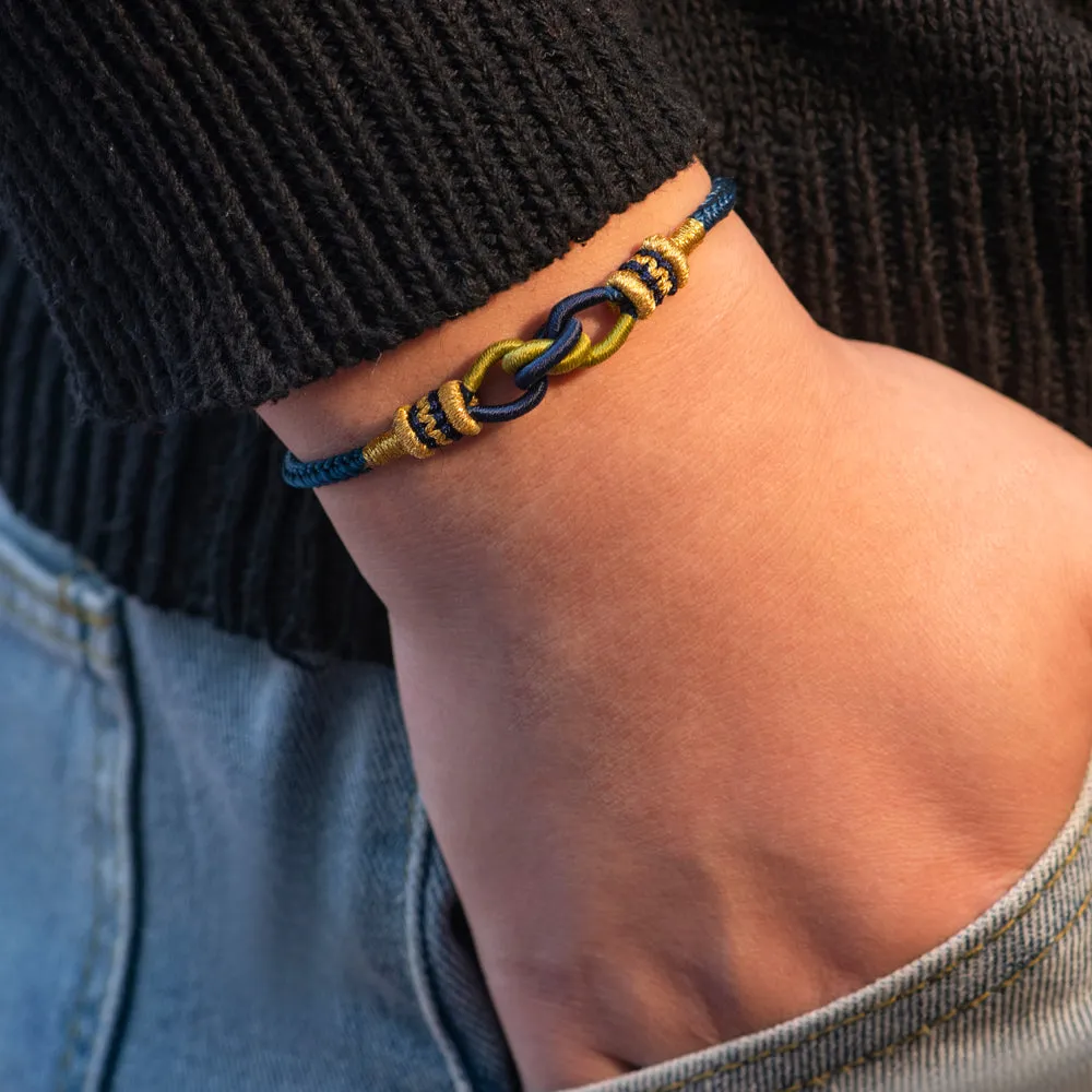 Mother and Son Forever Linked Bracelet – Knot sold by SARAH'S WHISPER product image thumbnail 3