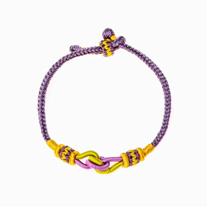 Mother and Son Forever Linked Bracelet – Knot made by SARAH'S WHISPER