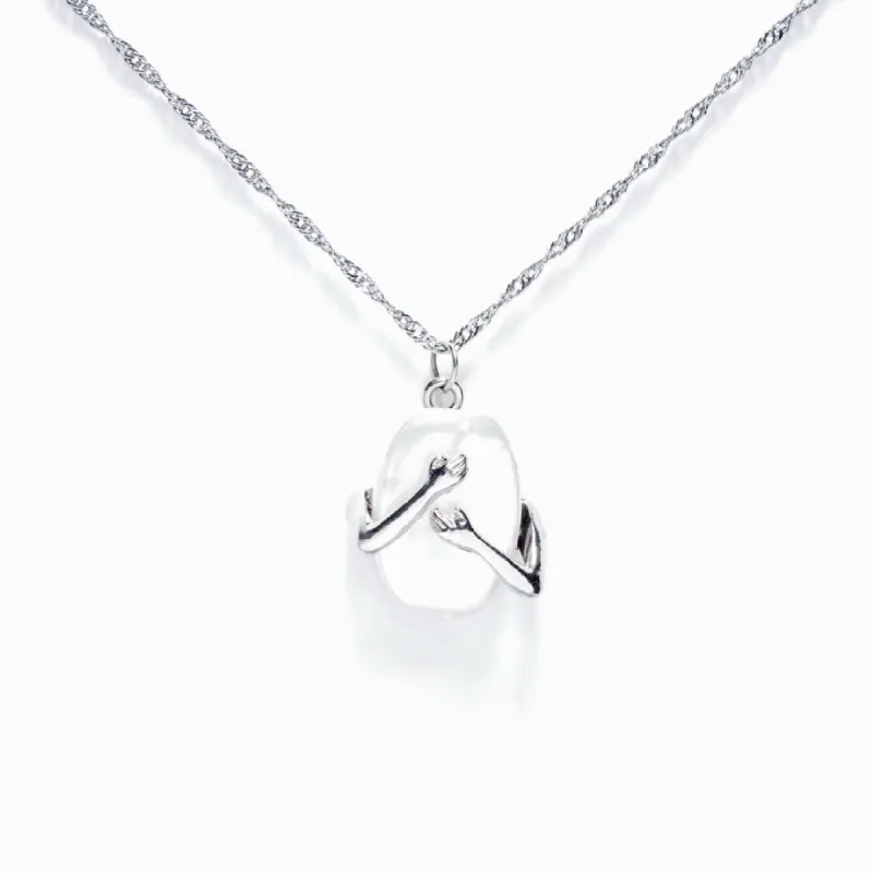 To My Mother "I love you mom" Hug Necklace sold by SARAH'S WHISPER