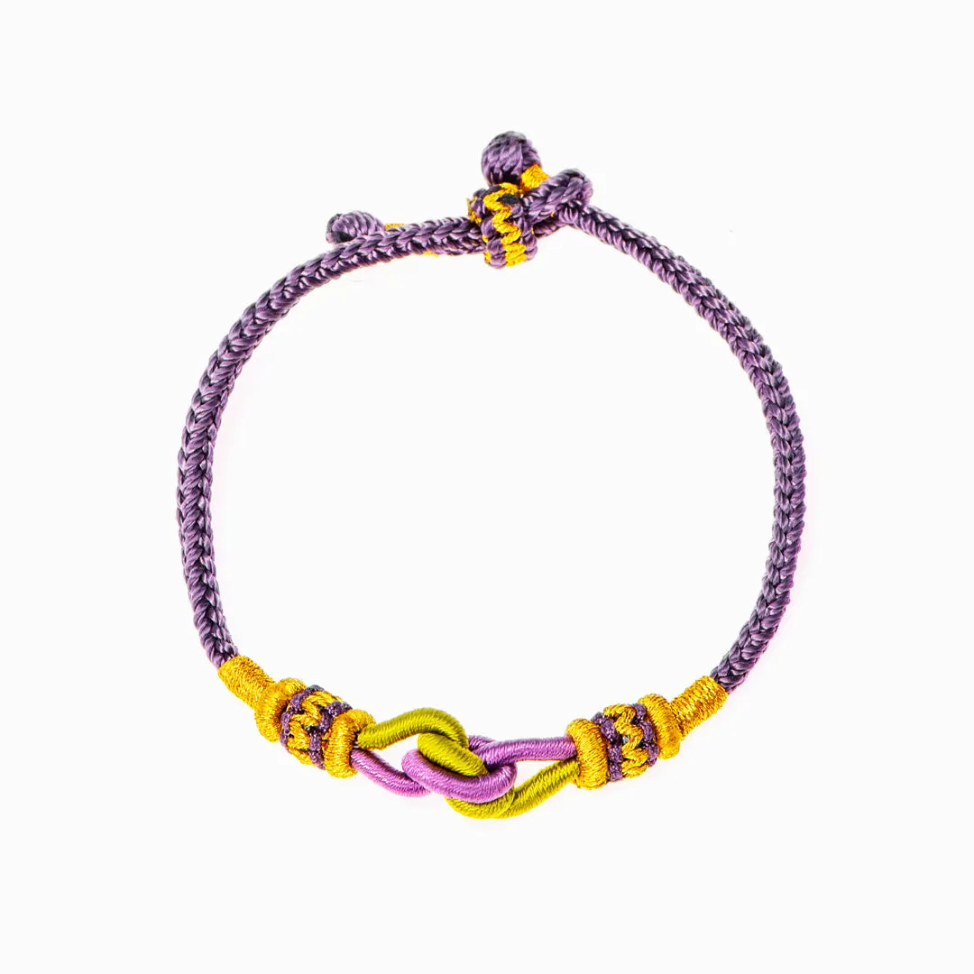 To My Granddaughter "Forever Linked" Braided Knot Bracelet sold by SARAH'S WHISPER