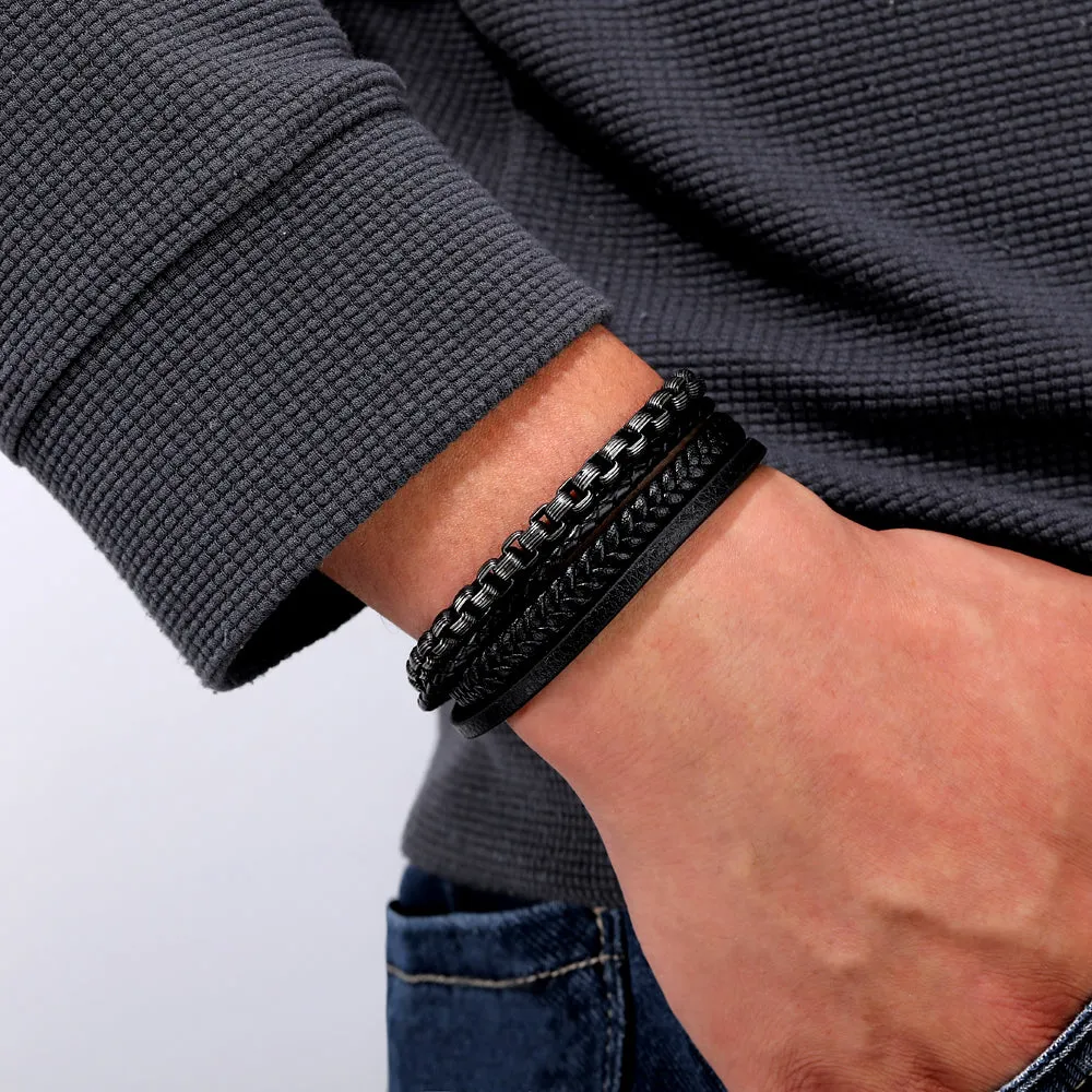 To My Grandson “Unbroken Bond” Chain Bracelet sold by SARAH'S WHISPER product image thumbnail 3