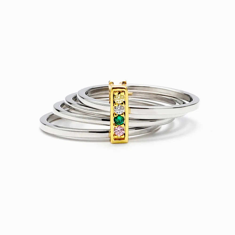 To My Daughter "Follow your heart" Dot Ring sold by SARAH'S WHISPER