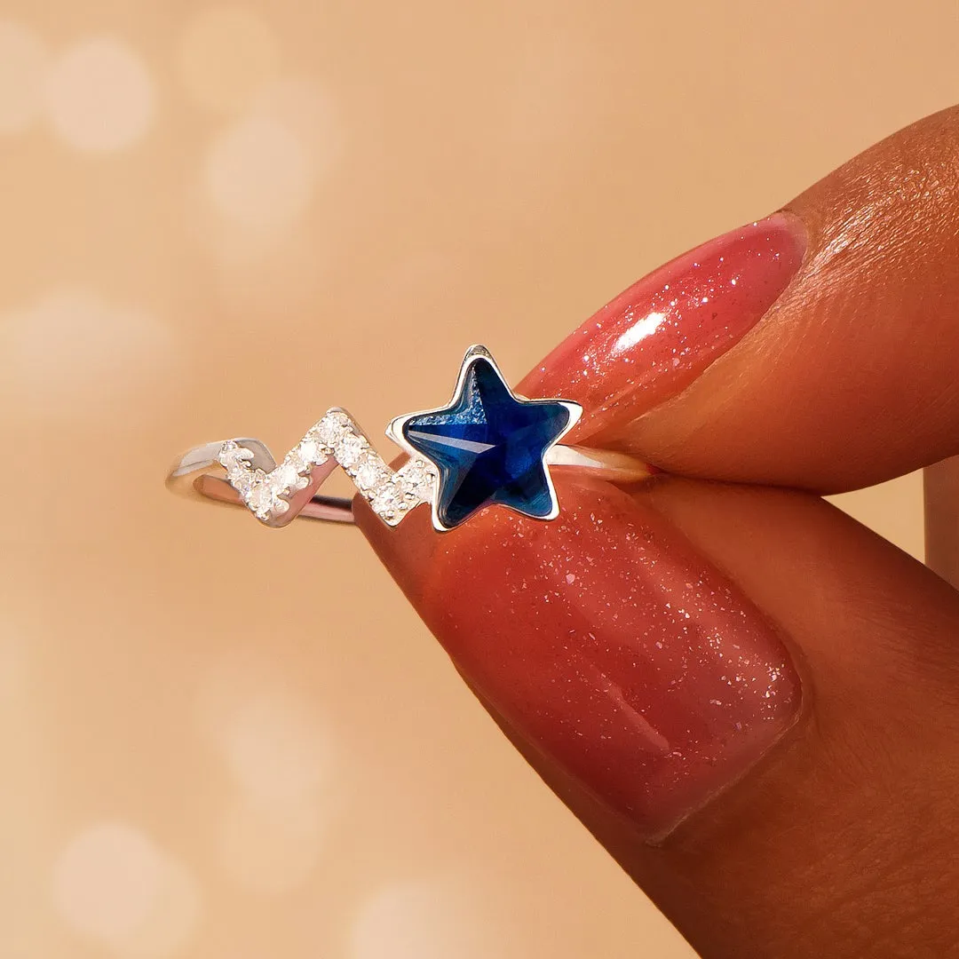 "I will be there for you through them all" Sterling Silver Adjustable Ring sold by SARAH'S WHISPER product image thumbnail 4