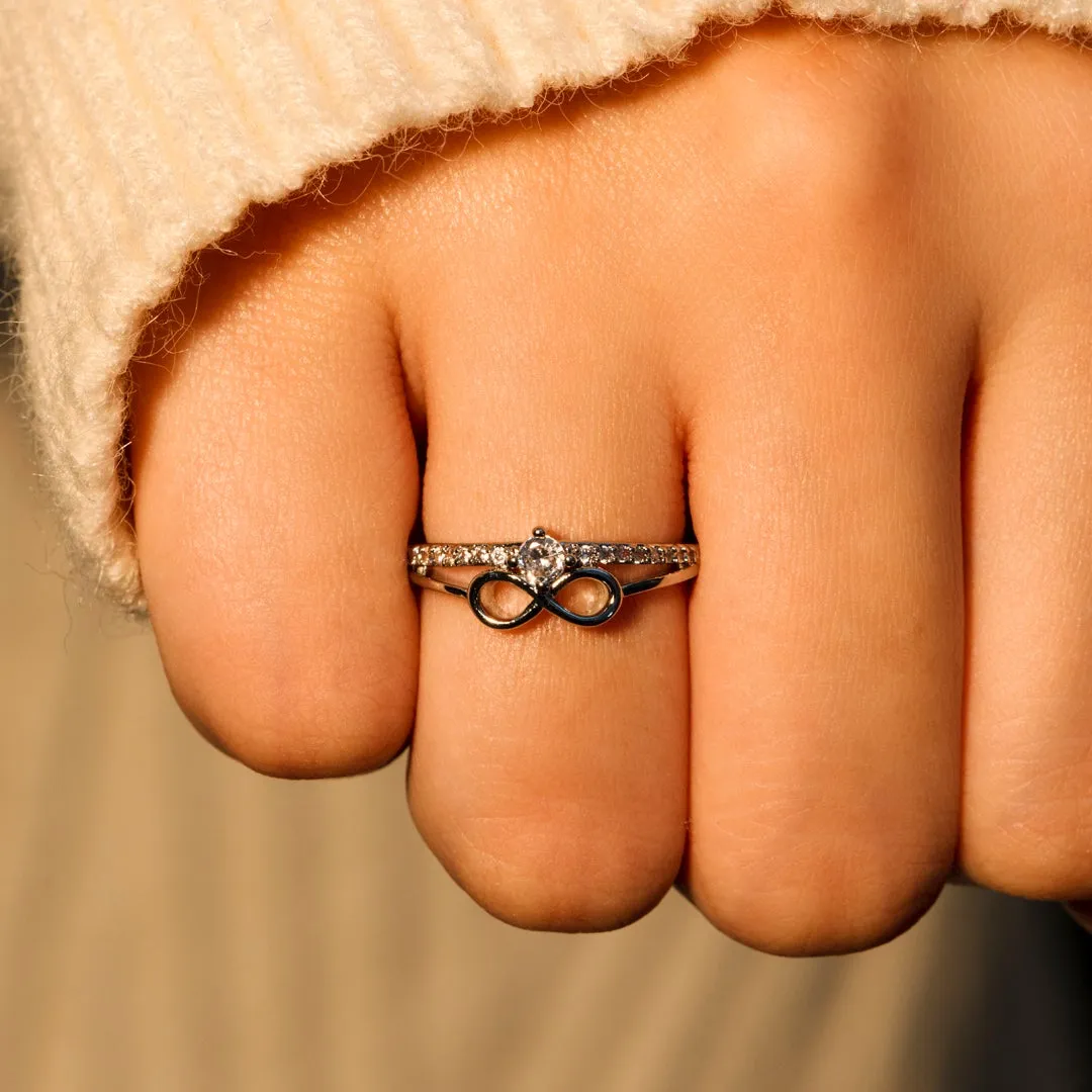 To My Wife "I will love you until infinity runs out." Ring sold by SARAH'S WHISPER product image thumbnail 3