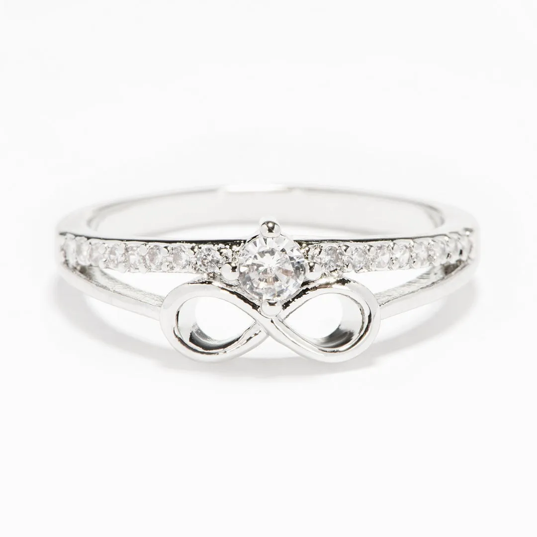 To My Wife "I will love you until infinity runs out." Ring sold by SARAH'S WHISPER