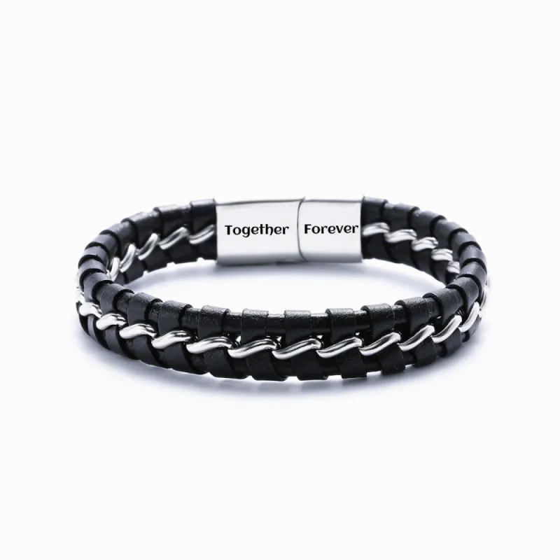 To My Grandson "Be there for you through them all" Bracelet sold by SARAH'S WHISPER