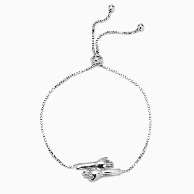 To My Granddaughter "With all my heart and soul" Hug Bracelet sold by SARAH'S WHISPER