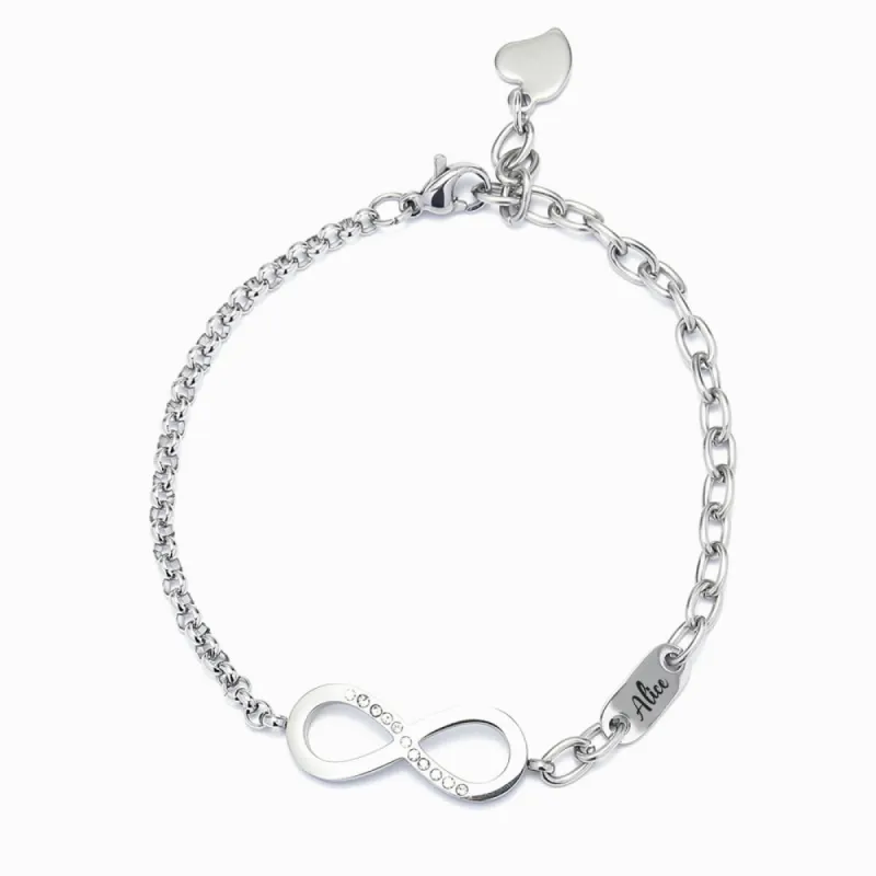 To My Granddaughter "Until infinity runs out" Infinity Bracelet sold by SARAH'S WHISPER