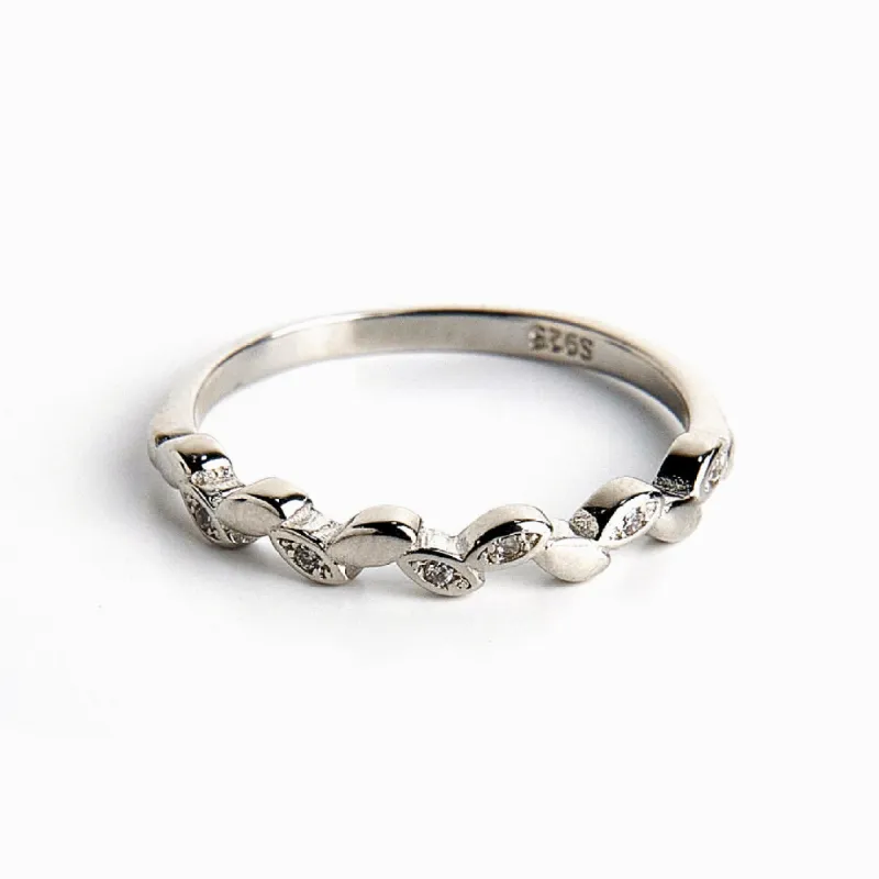 To My Mother "Support and love you" Leaves Ring sold by SARAH'S WHISPER