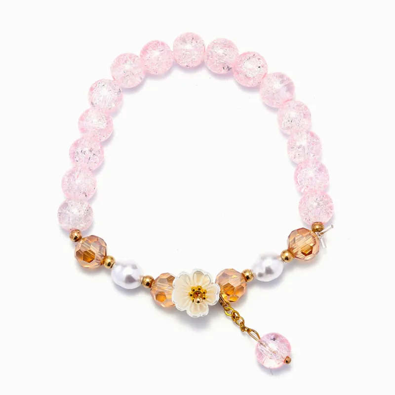 To My Daughter "You bloom like a flower" Flower Bracelet sold by SARAH'S WHISPER