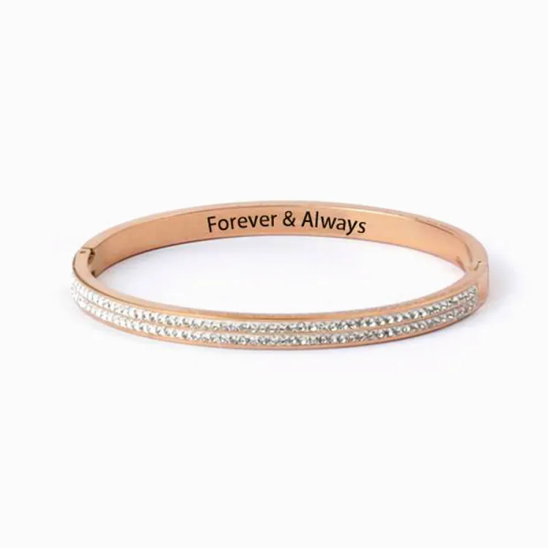 To My Sister "Forever & Always" Bracelet sold by SARAH'S WHISPER