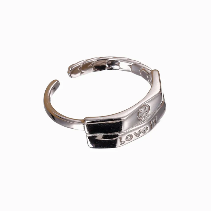 To My Granddaughter "The love between a grandmother and  granddaughter is forever." Lovely Ring sold by SARAH'S WHISPER