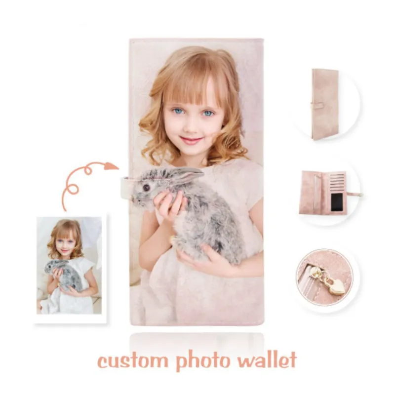 Custom Fashion Wallet Gift, Upload Photo for Personalization sold by SARAH'S WHISPER