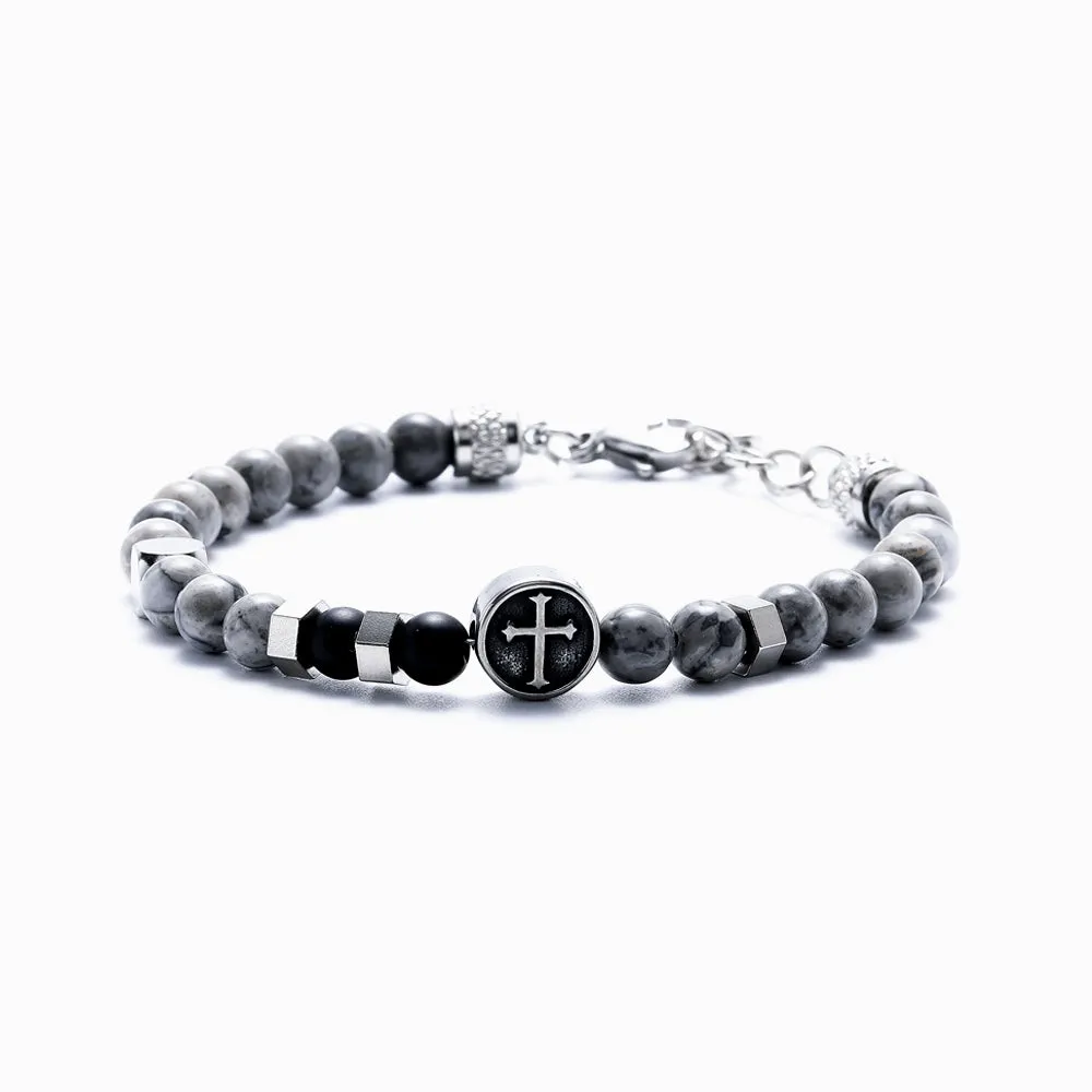To My Son "FOREVER & ALWAYS" Cross Bracelet sold by SARAH'S WHISPER