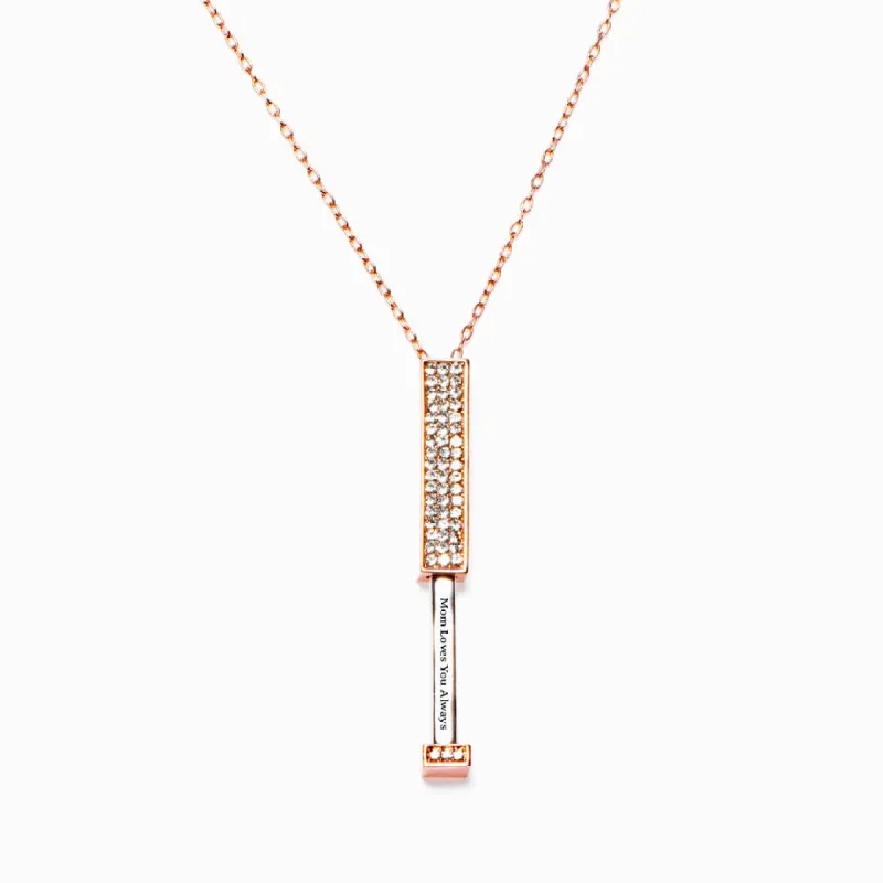 To My Daughter "Always in my heart" Necklace sold by SARAH'S WHISPER