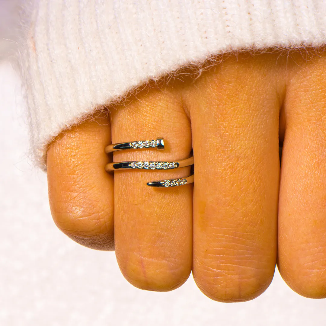 To My Granddaughter "You’ve got it all together" Long Road Ring sold by SARAH'S WHISPER product image thumbnail 3