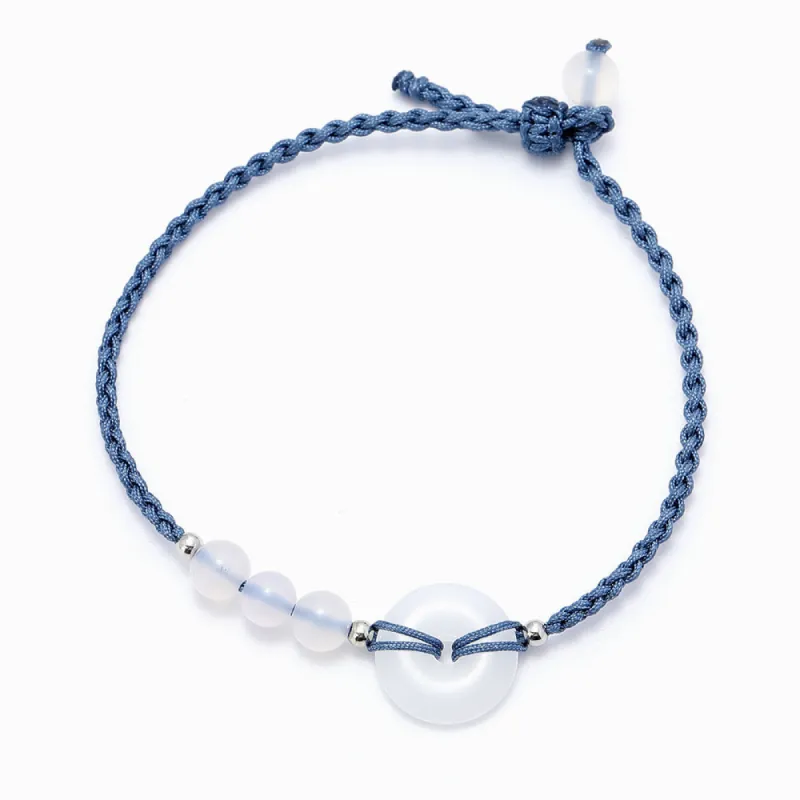 To My Granddaughter "Believe in yourself" Jade Bracelet sold by SARAH'S WHISPER