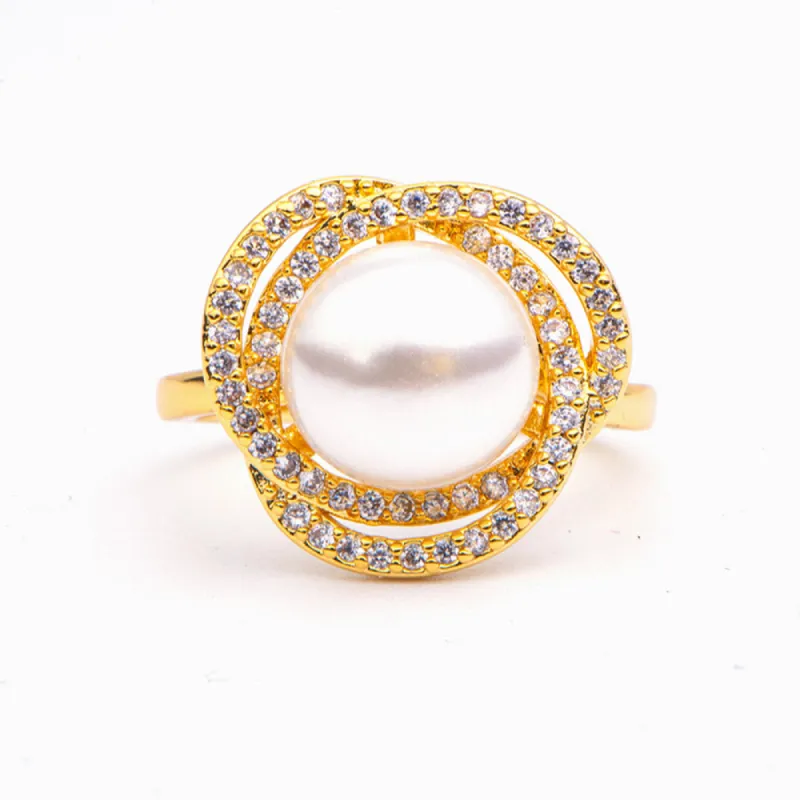 To My Daughter "You are precious" Pearl Ring sold by SARAH'S WHISPER