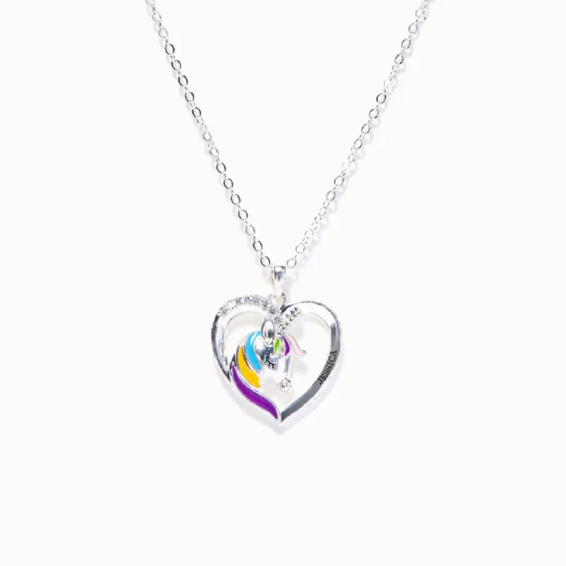 "Always believe in yourself" Unicorn Necklace sold by SARAH'S WHISPER