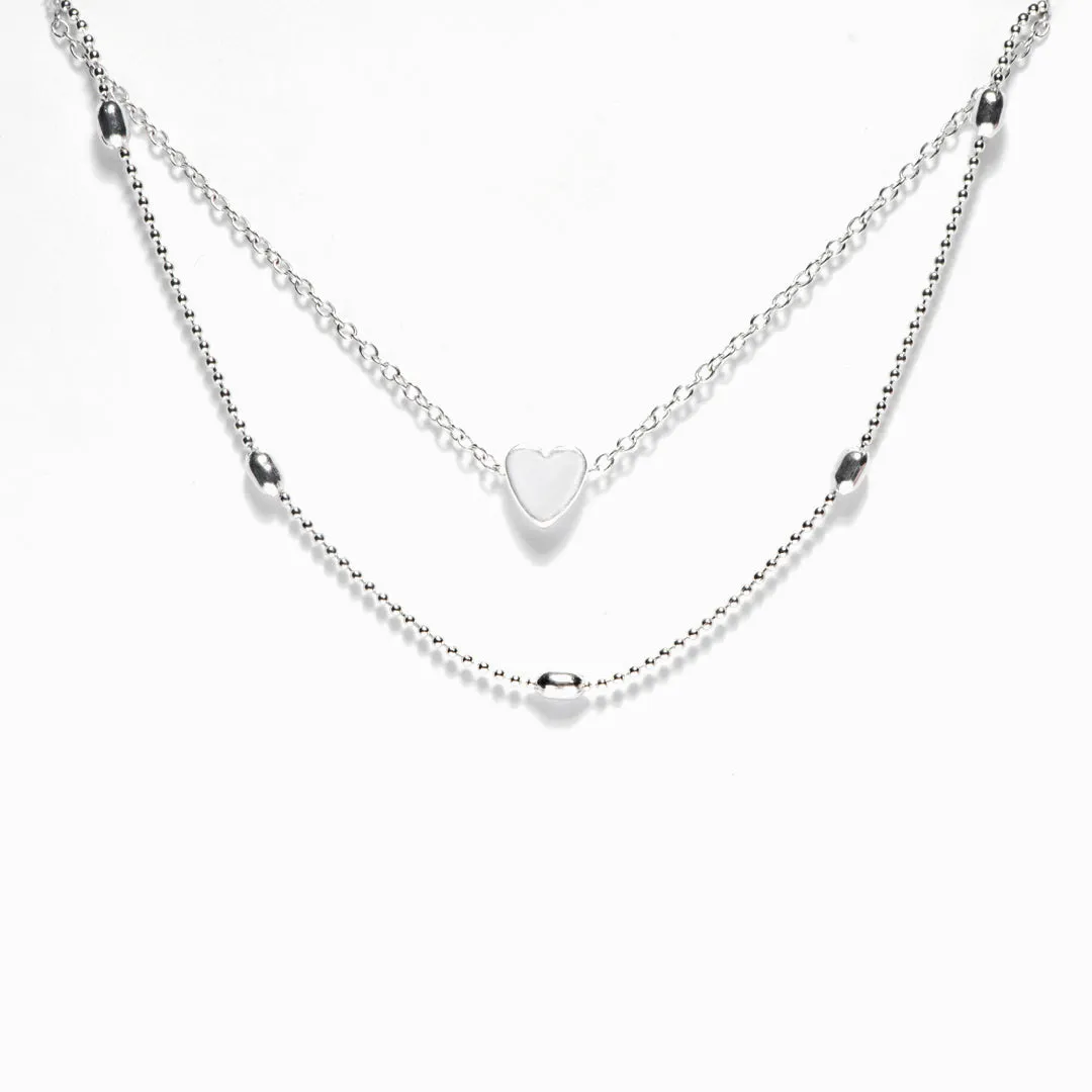 To My Granddaughter "You will always be in my heart" Heart Anklet sold by SARAH'S WHISPER