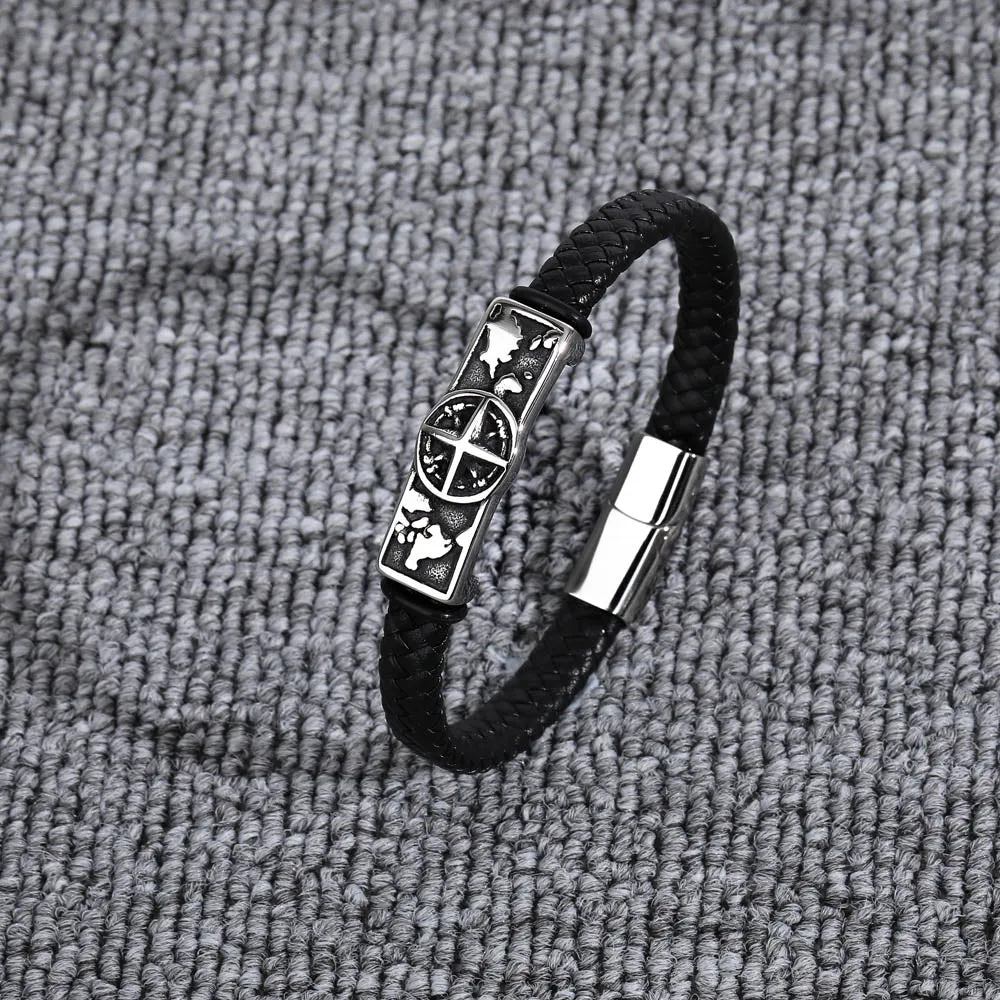 To My Son "FOREVER & ALWAYS" Men's Bracelet sold by SARAH'S WHISPER product image thumbnail 4