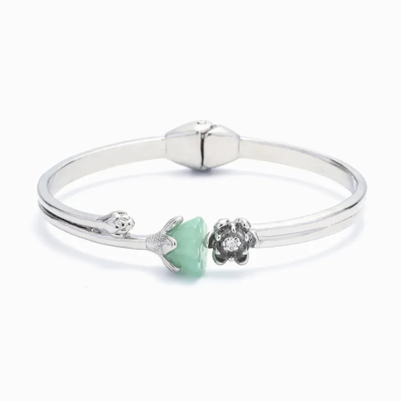 To My Dearest Granddaughter "NO MUD, NO LOTUS" Lotus Bracelet sold by SARAH'S WHISPER