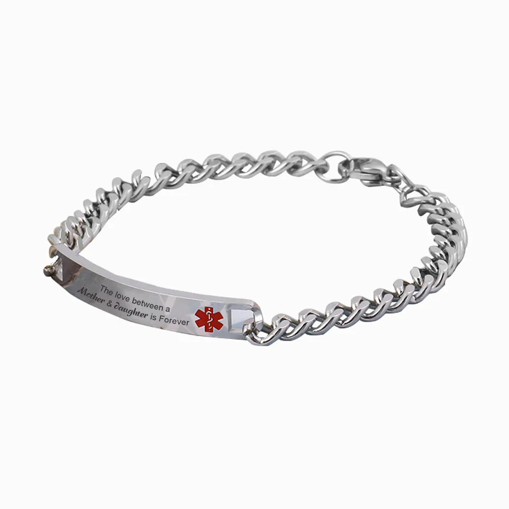 To My Daughter "The Love between a Mother Daughter is Forever" Bracelet sold by SARAH'S WHISPER