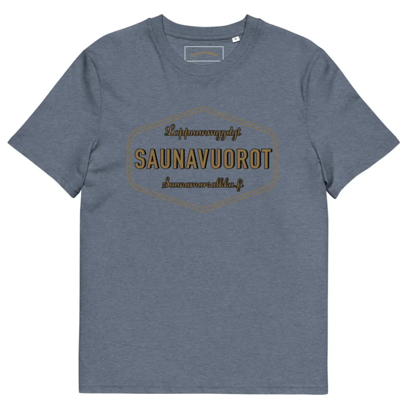 Loppuunmyydyt Saunavuorot printti sold by Sauna Marsalkka
