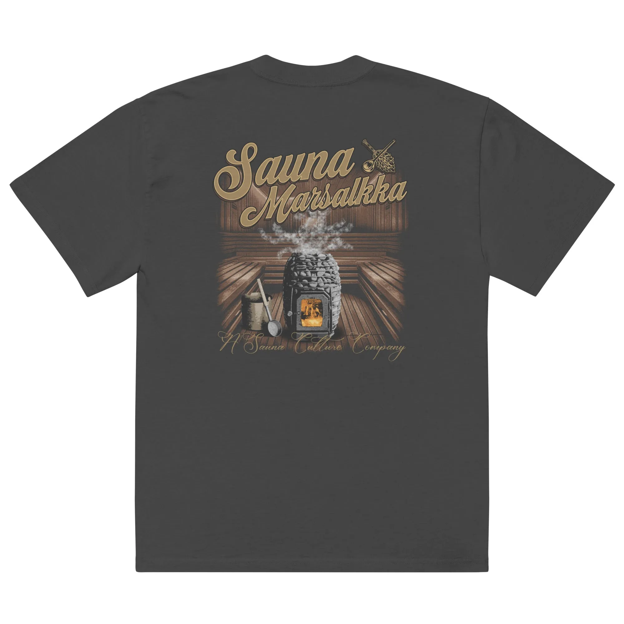 Sauna back print unisex M25 sold by Sauna Marsalkka product image thumbnail 2