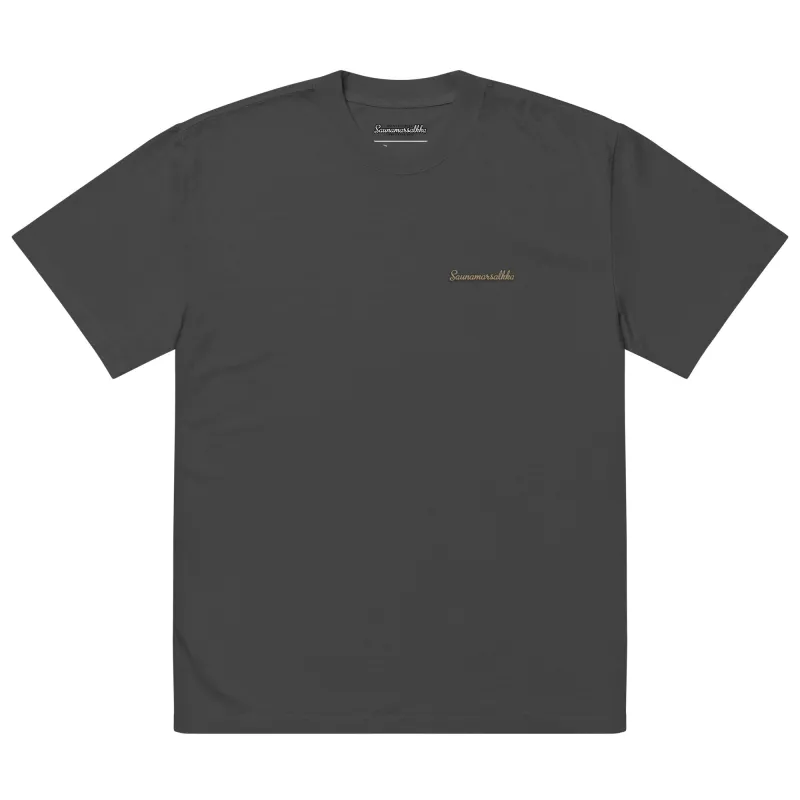 Oversized back print unisex M25 sold by Sauna Marsalkka