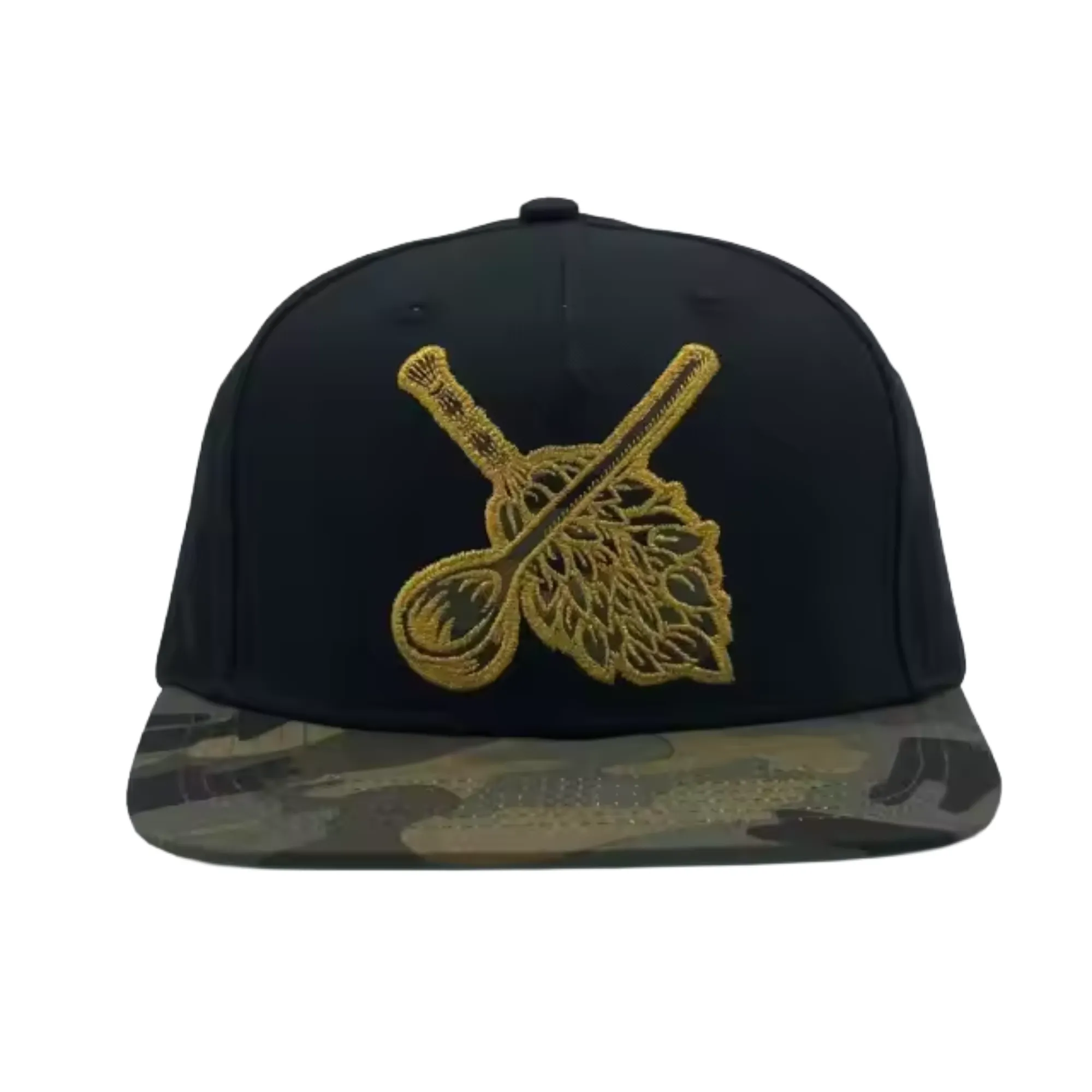 Gold camo baseball cap sold by Sauna Marsalkka