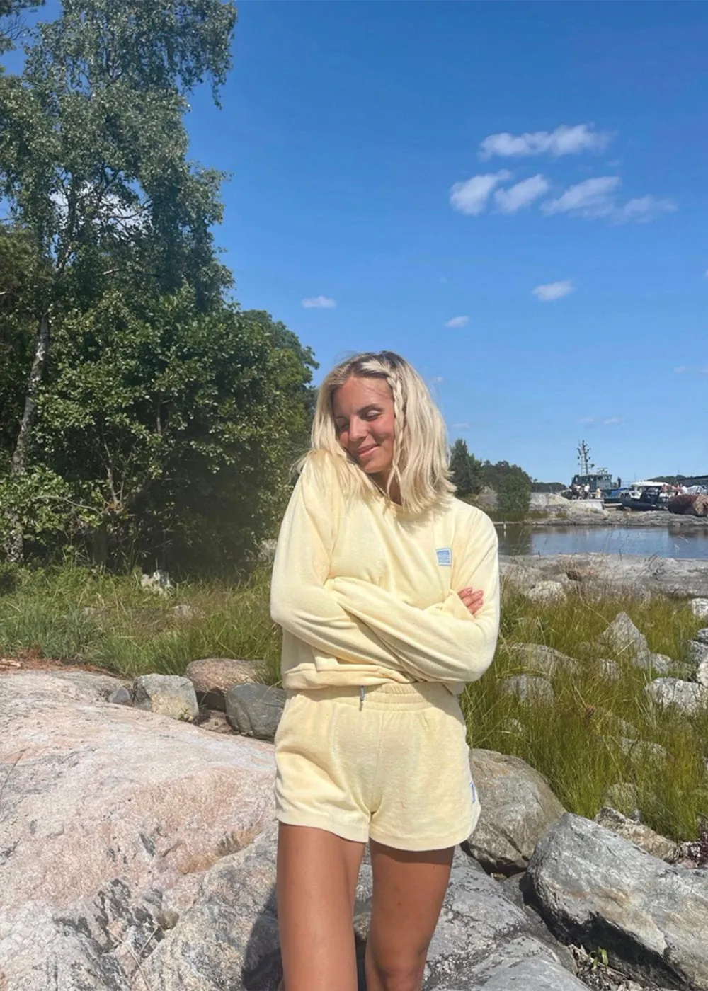 Terry Sweatshirt sold by Seaquelle