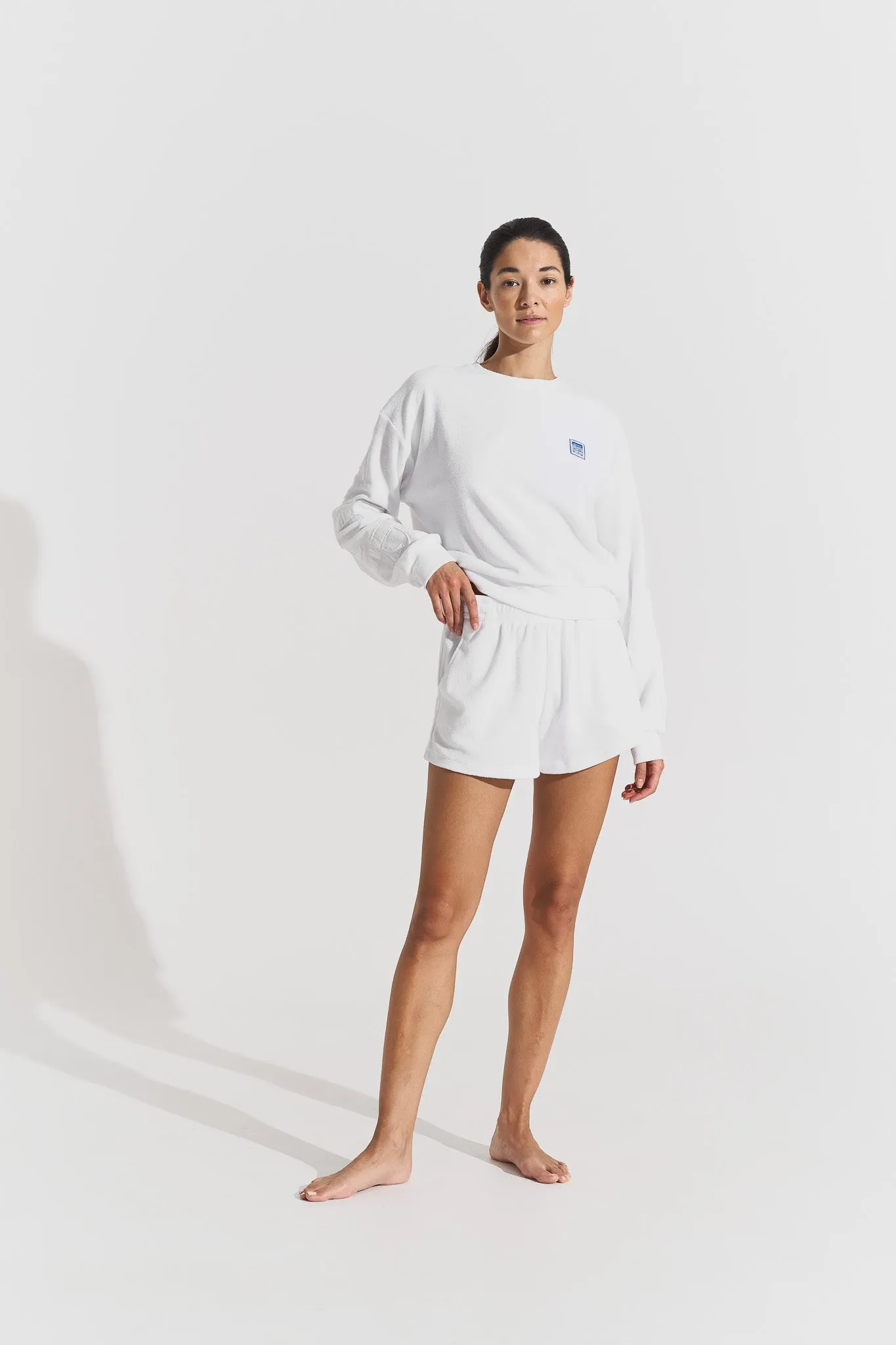 Terry Logo Sweatshirt sold by Seaquelle product image thumbnail 3