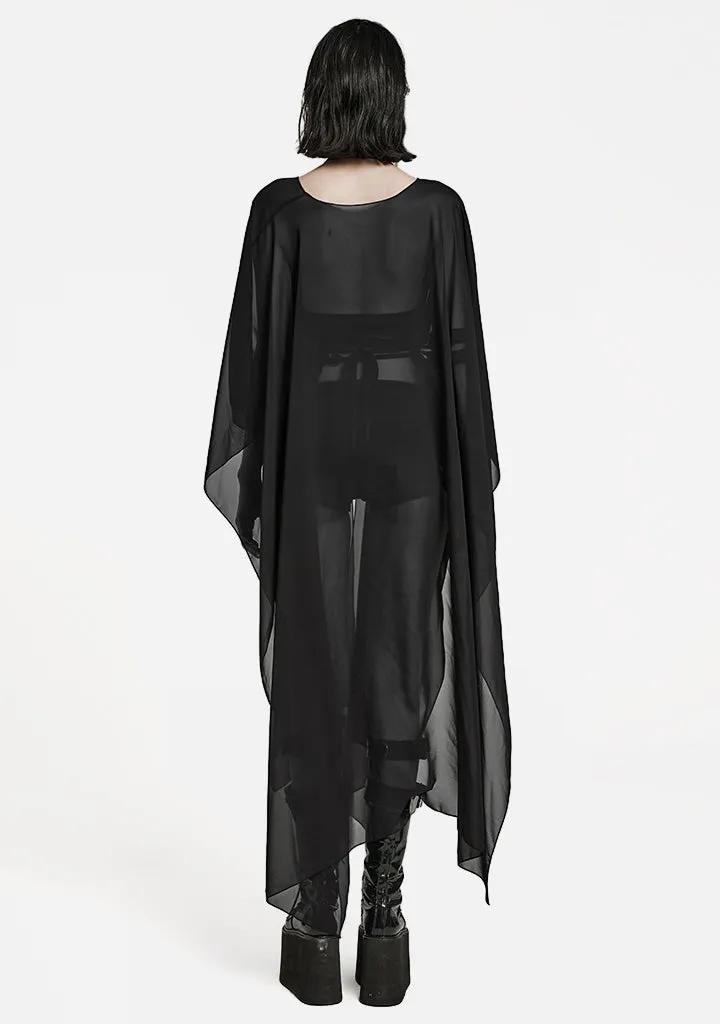 Punk Twilight Shield Sun Shirt sold by Shasilo Goth product image thumbnail 4