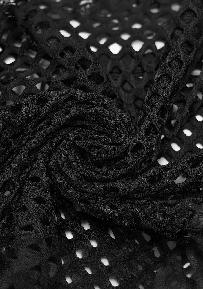 Gothic Mesh Webbing Tank Top sold by Shasilo Goth product image thumbnail 2