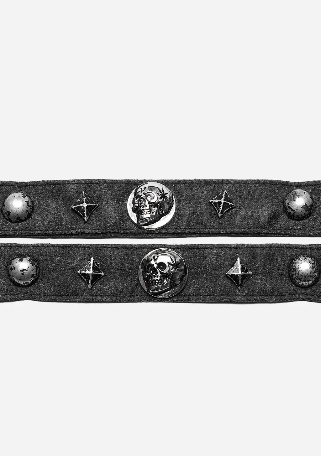Punk Rivet Choker sold by Shasilo Goth product image thumbnail 4