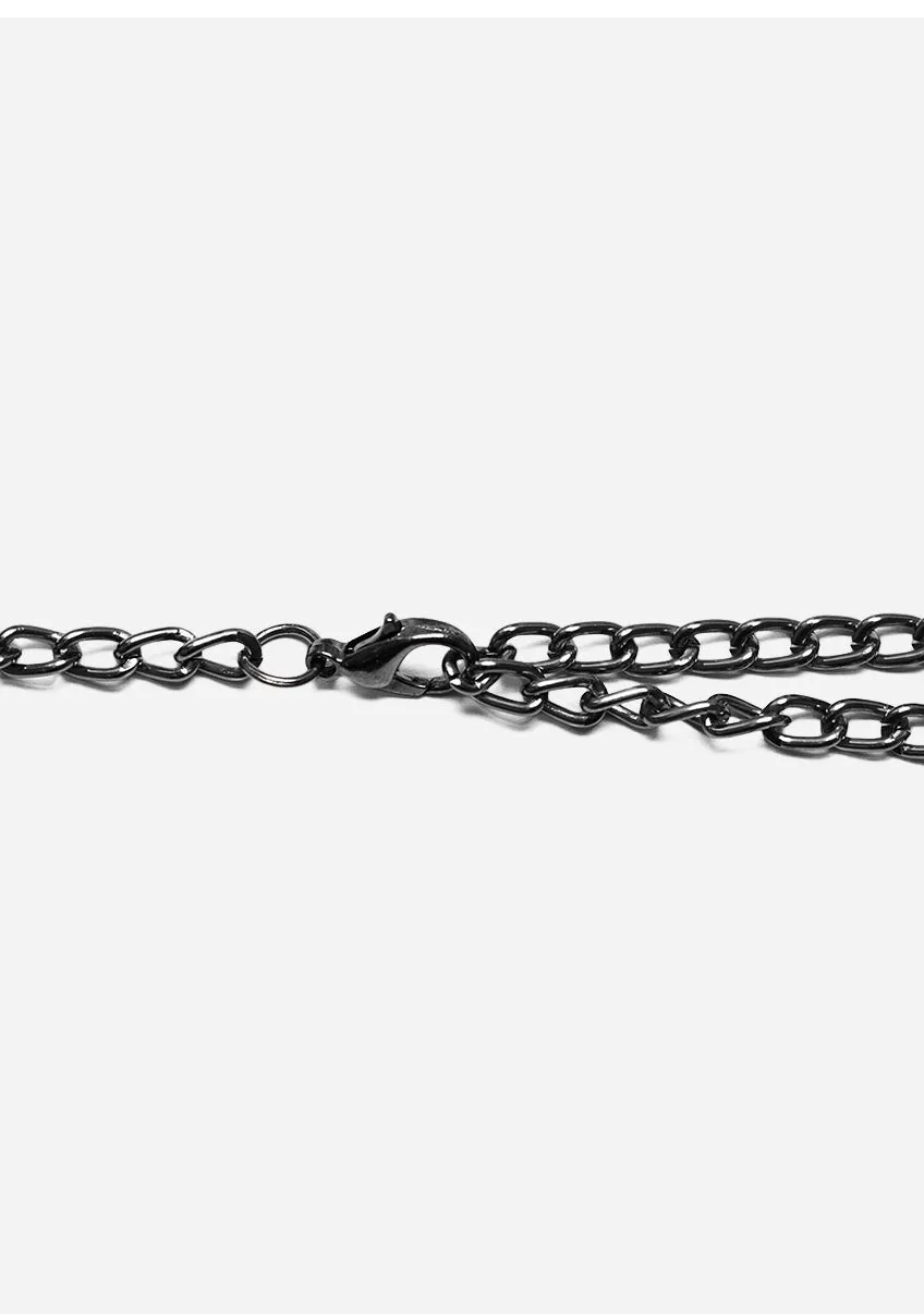 Punk Rivet Choker sold by Shasilo Goth product image thumbnail 5