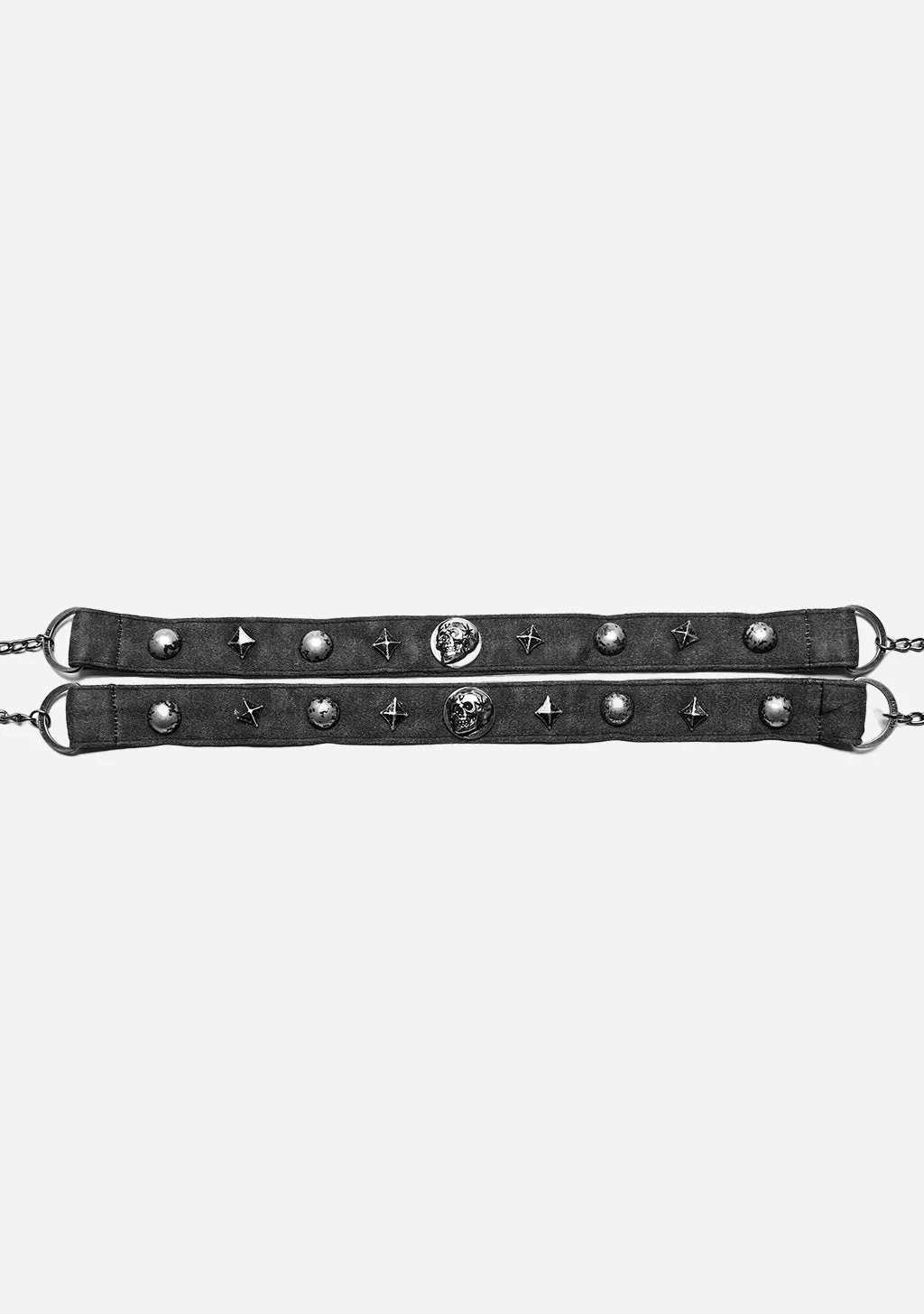 Punk Rivet Choker sold by Shasilo Goth product image thumbnail 3