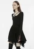 Gothic Flared Lace Cuff Dress sold by Shasilo Goth
